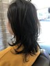 【髪質改善】カット+リタッチカラー+ヘッドスパ+トリートメント￥14300→13200
