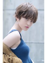 オースティン 錦糸町(AUSTIN)&nbsp;AUSTIN☆外ハネボブアッシュブラウンネオウルフツイストパーマ