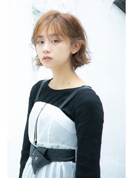 ロンドフルール 大宮東口(Lond fleur) 【Lond fleur 石畑結華】シースルーバングラフカールボブ