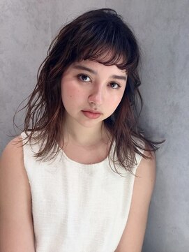 クレアール 恵比寿店(CREAR) 【CREAR 恵比寿/代官山】外ハネボブアッシュブラウンネオウルフ