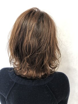 ヘアデザイン ファブロ(hair design FABRO.) ◎コテ巻き風デジタルパーマボブ◎