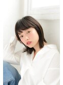 切りっぱなしクールボブ【北千住 Chacolle】