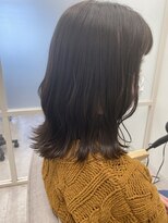 フレーム ヘア ルーム 天王寺駅前店(FRAME hair room) 外ハネミディ