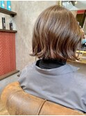 切りっぱなしボブ