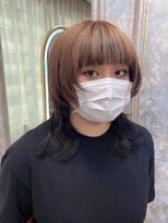 ガルボヘアー 名古屋栄店(garbo hair)&nbsp;#名古屋#栄#プルエクステ#ウルフ#ハイトーン#ツートーン