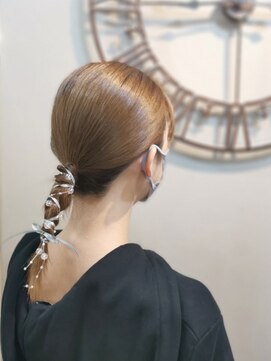 ヘアセットサロン ミント(Hair set salon MINT) 編みおろし