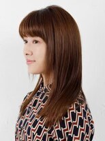 アース 川崎店(HAIR&MAKE EARTH) 厚めバングのストレート