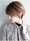 大人可愛いマッシュショートボブウルフカット◎30代40代50代60代