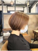 小顔見えばっちりショート/丸みショート/ショートボブ/ミニボブ