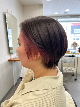 キロ 平岸店(KIRO) ショート×インナーカラー