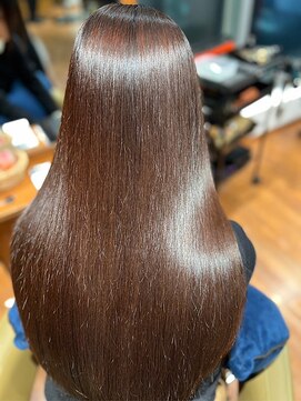 TJ天気予報 9t 大府店 【ビフォーアフターあり】縮毛矯正/艶髪カラー/ストレート