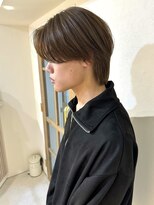 クレビアテン(CreBiA ten_)&nbsp;センターパート【メンズカラー】【アッシュカラー】