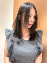 サイン 渋谷(SIGN)&nbsp;ザクザクレイヤーカット巻き方簡単ミディアムロング韓国渋谷