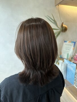 美容室ゆみ お手入れ簡単くびれヘア