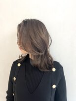 小森谷,デザインカラー,レイヤーカットオリーブベージュi59