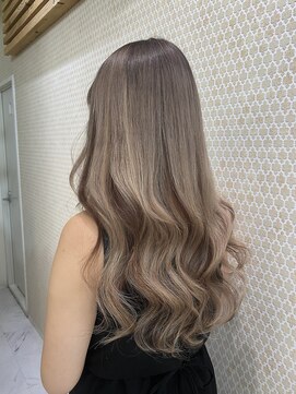 アーチフォーヘアー(a rch for hair) エクステハイトーン90本【ミルクティー×ローライト】