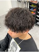 guest snap　刈り上げ前下がりマッシュ×ツイストスパイラル