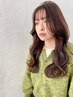 カット＋オーガニックカラー＋オージュアTr　ロング料金なし￥18,380→￥12,500