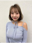 韓国風ボブ レイヤーボブ