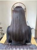 オトナ女子 10代 20代 30代 ダークグレージュ 艶カラー 髪質改善