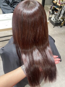 ゼスト 三鷹店(ZEST) メルティカラーフェミニンロング似合わせカット髪質改善縮毛矯正