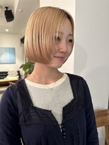 ドレープ(Dreap) 【nanoka】ハイトーンボブ