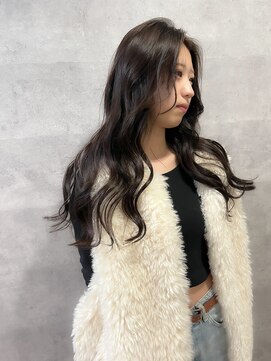 グロウバイニューヨークニューヨーク(Grow by NYNY) 【坂本】ロング×ヌーディーブラウン×マグネットカラー