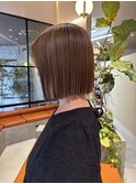 大人可愛い切りっぱなしボブ☆