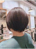 40代ミセスショートスタイル