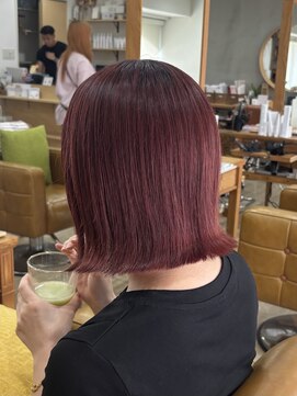 メアリー バイ メリー(marry by merry) 【立町メアリーバイメリー】☆チェリーレッドカラー☆