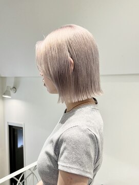 ラック 表参道(LUCK) ホワイトグレージュ/ホワイトベージュ/ブリーチ/ケアブリーチ