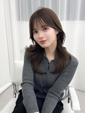 アマトウキョウスマートサロン(AMA TOKYO×Smart Salon) くびれレイヤー/顔まわりカット/レイヤーカット/小顔ヘア