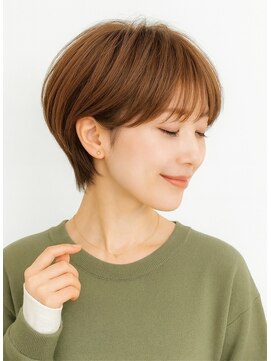 ゲイン(Gain) ショートカット・レイヤーカット×白髪ぼかし