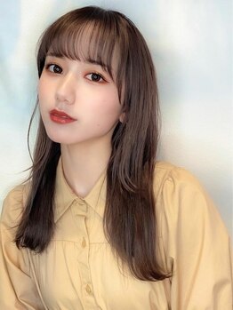 シノヤ 東根店(Shinoya)の写真/髪質改善縮毛矯正♪自然な仕上がりのストレートヘアで毎日のお手入れも楽にキマる◎