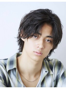 アストラ(ASTRA) MEN’S HAIR/波巻きツイストスパイラル/リバースセンターパート