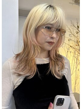ゾーイ ダイミョウ 天神大名(ZOEY daimyo) 福岡 天神 大名 レイヤーカット ハイトーン ハッシュカット