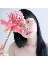 ココ 鷹匠(COCO)&nbsp;黒髪ストレート　ワイドバング