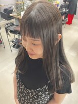 エン(en)&nbsp;ダークパープル/ナチュラルショート/ミルクブラウン/夏/松戸