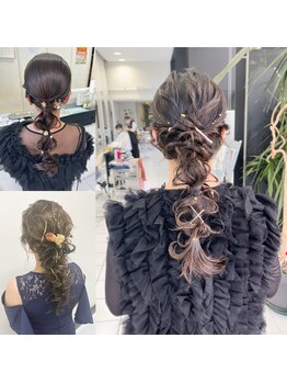 クリエイターズ スペース エヌ(creator's space N)の写真/ヘアアレンジの外部講師が所属しプロを教える本物の技術で特別な一日を演出！