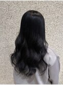 【anri】艶カラー☆ブルーブラック