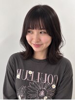 ルトワフクロマチ(Lutowa Fukuromachi)&nbsp;ダークパープル/ナチュラルショート/ミルクブラウン/秋/袋町