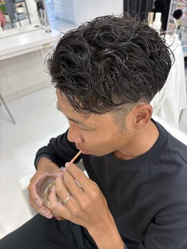 ドロップ メンズパーマ
