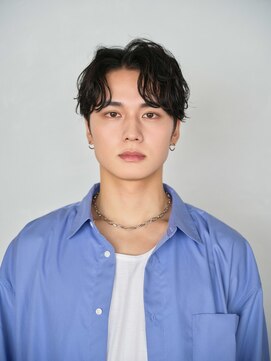リコ 新札幌(lico) ナチュラル流し前髪×メンズショート