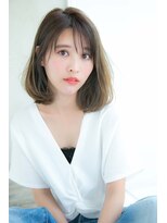 アンアミ オモテサンドウ(Un ami omotesando) 【Un ami】 大人かわいい 小顔ミディアムボブ 松井幸裕