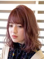 ヘアドレス ルチュラ(Hair dress LucuLa)&nbsp;色落ちまで楽しめるピンクパープル