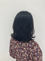 シエル 立川店(CIEL)&nbsp;【CIEL 佐藤】ブルーブラック　外ハネ