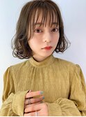 ボブ マッシュ ショート くびれヘア メルティカラー