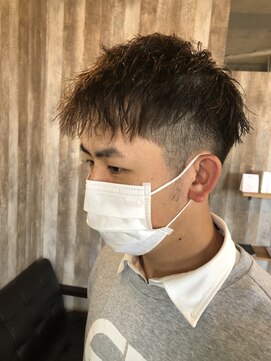 アルム(hair salon Alum) 『 メンズソフトツイストパーマ☆ ワックスで簡単アレンジ 』