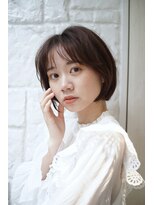 ラミ(L'ami)&nbsp;大人可愛いボブ　シースルーバング