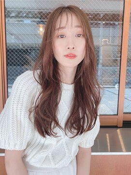 ルービック 和歌山(Rubik's) 韓国くびれヘア/透明感オリーブグレージュ